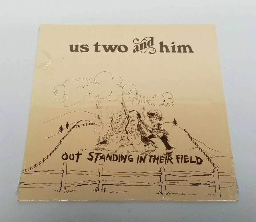 US TWO AND HIM " out standing in the field " vinyl record (released  1979) - New - Image 1 of 4