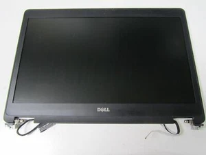 Conjunto LCD Dell Latitude E7470 - 14" FHD de fabricante de equipos originales con cables y bisagras bueno - Imagen 1 de 5