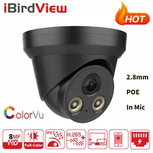 Cámara IP humana iBirdview ColorVu Hikvision compatible 8MP 4K - Imagen 1 de 15
