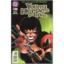 Young Heroes in Love #6 in Near Mint minus condition. DC comics [c*