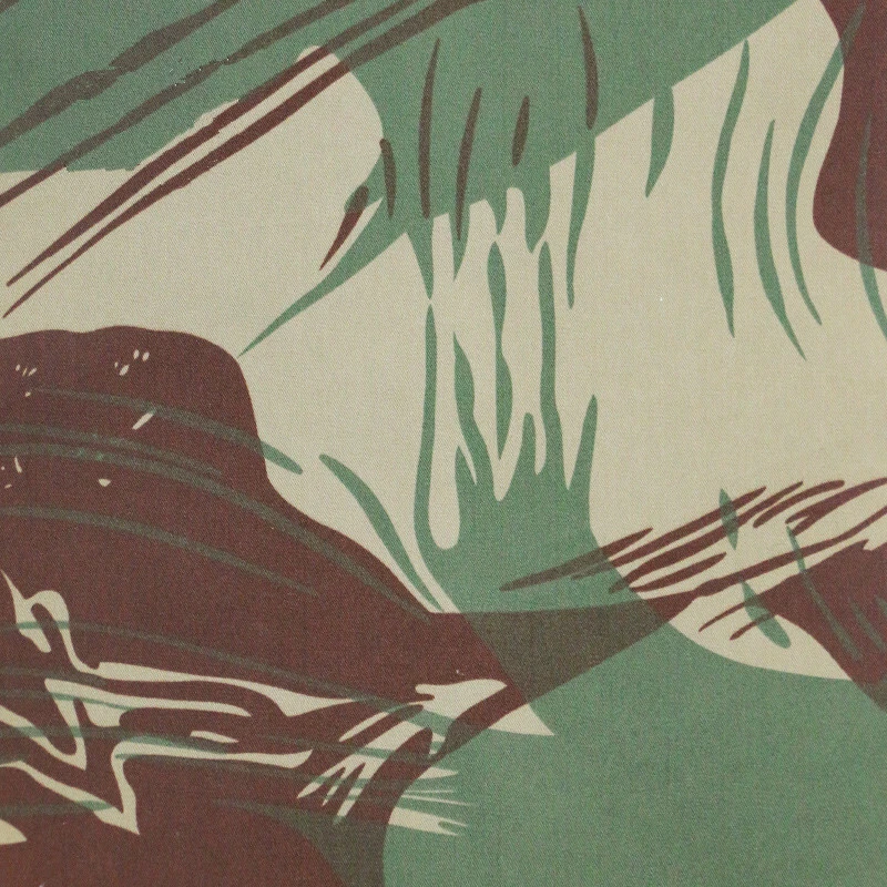 Abrigo impermeable de tela de nailon 500D camuflaje cepillo de rodesia de 5 pies de ancho PU Foto 1 de 4