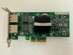 Intel PRO/1000 PT 1GbE Dual Port RJ-45 PCIe Ethernet Desktop Adapter LP - Afbeelding 1 van 2