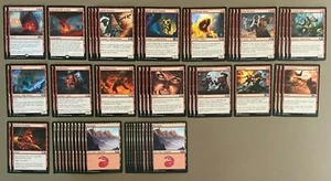 Magic: The Gathering - Shrek Ogre Goblin Deck w/ Volcanic Salvo/ Unpredictable + - Picture 1 of 3