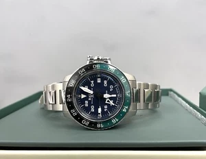 BALL ENGINEER HYDROCARBON GMT LTD GREEN AND BLACK WITH BOX AND CARDS VERY NICE - Picture 1 of 11