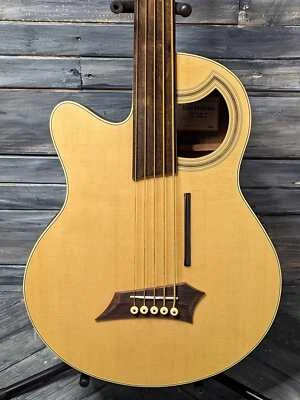 Warwick RockBass Left Handed Alien Deluxe 5 String Fretless Acoustic Electric Ba - Image 1 of 4
