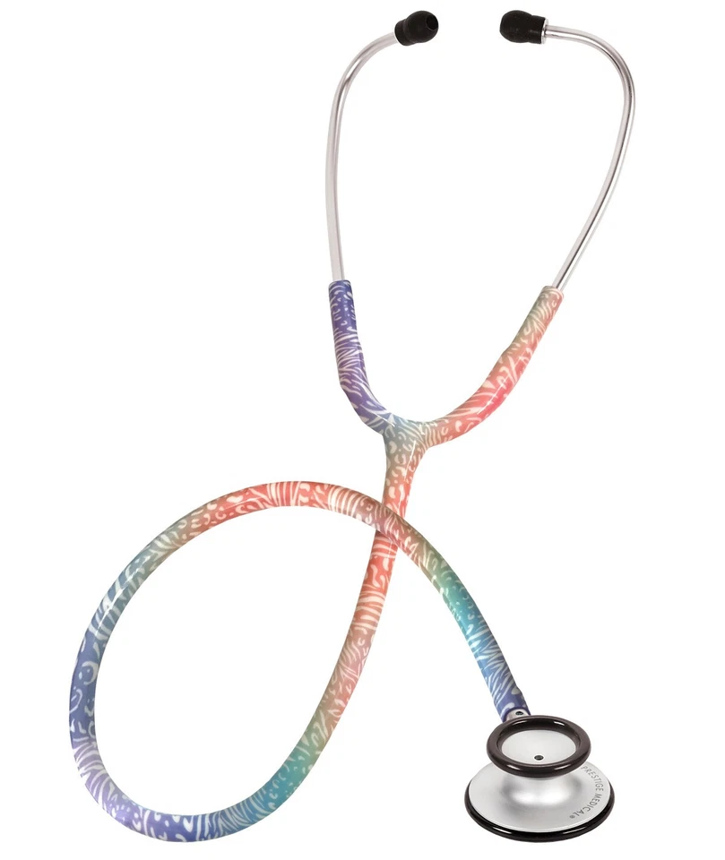 Prestige Medical Clinical Lite Stethoscope * Pastel Animal Print *  NEW PRINT! - Image 1 of 1
