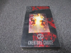 X-Men Creator's Choice 2 VHS NEW SEALED with card & comic - Picture 1 of 6