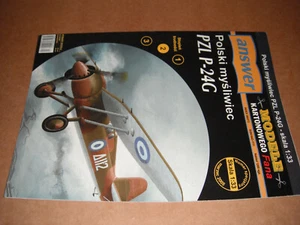Modello carta carta - PZL P-24G - di risposta - Foto 1 di 2