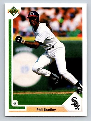 Phil Bradley 1991 Upper Deck #641 Chicago White Sox - Image 1 of 2