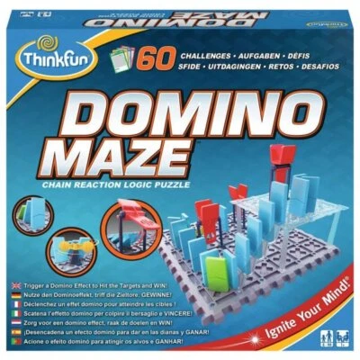 Domino Maze Konzentrationsspiel - ThinkFun - Denkspiel ab 8 Jahren - Bild 1 von 2