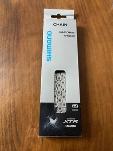 CATENA NUOVA Shimano XTR Bicycle Chain CN-M980, 10 Speed HG-X 116 links - Picture 1 of 20