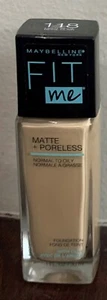 Maybelline Fit Me Matte + Poreless Liquid Foundation Makeup 118 Light Beige - Picture 1 of 1
