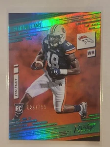 Seth Williams RC 2021 Prestige Rookies Xtra Points serie verde/149 #236 - Imagen 1 de 7