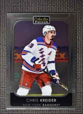 2021-22 O-Pee-Chee OPC Platinum Base #41 Chris Kreider - New York Rangers