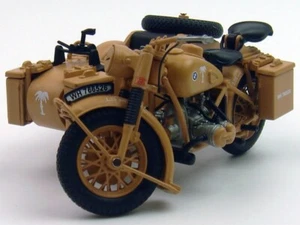 1/24 Atlas BMW R75 1939-1945 motorcycle with sidecar Model - Picture 1 of 5