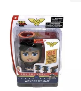 NEW ~ DC Lock Roll Morph WONDER WOMAN 2 In 1 Hybrid Figure To Vehicle - Picture 1 of 3