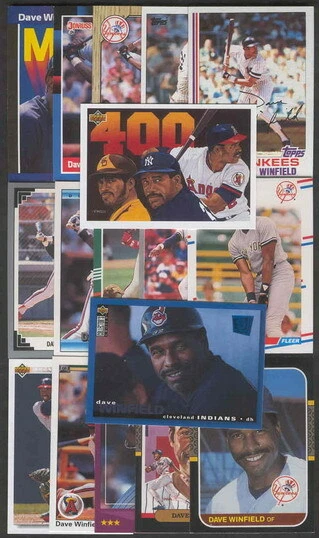 Dave Winfield 17 different - Image 1 of 1