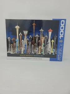 Space Needle Statue Collection 1,000 piece puzzle - Picture 1 of 6