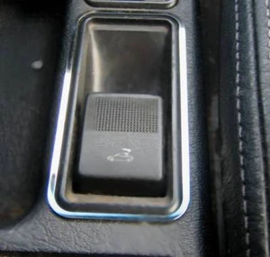 D Chrom Rahmen für Schalter Verdeck / Audi 80 90 B4 Cabrio - Edelstahl poliert - Picture 1 of 3