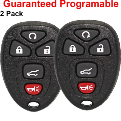 2 For 2008 2009 2010 2011 2012 2013 2014 Chevrolet Tahoe Remote Key Fob 15913415 - Image 1 of 4