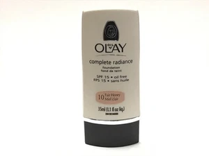 Oil Of Olay Complete Radiance Foundation Oil Free SPF 15 1.1 oz # 10 Fair Honey - Picture 1 of 1