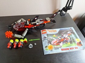 4793 LEGO Alpha Team: Ogel Shark Sub, Complete w/ Manual