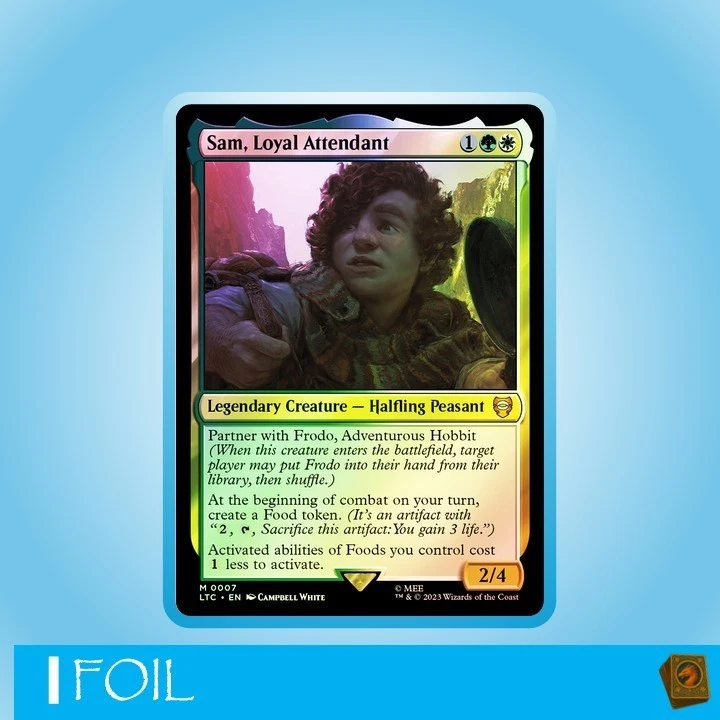 Sam, Loyal Attendant | Magic MTG | Lord of the  Rings | NM | EN | Mythic | Foil - Bild 1 von 1