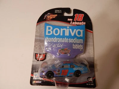Winner’s Circle #18 Bobby Labonte 1:64 Diecast NASCAR Boniva W/ Hood Magnet 2006 - Image 1 of 4