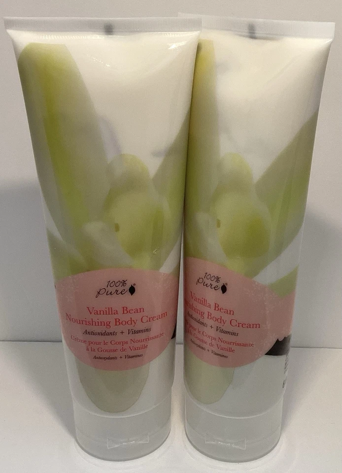 Crema corporal nutritiva de vainilla 100 % pura 8 oz cada una (lote de 2) Foto 1 de 1