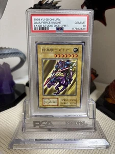 Yu Gi Oh Dark Knight Gaia 1999 Japanese Original PSA10 GEM Mint Card - Picture 1 of 2