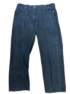 Levi 550 Herren Denim Jeans Größe 44x30 schwarz Denim Straight - kostenloser Versand - Bild 1 von 7