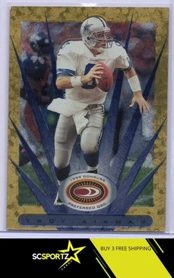 1999 Donruss Preferred QBC #81 Troy Aikman Power VV - Image 1 of 2