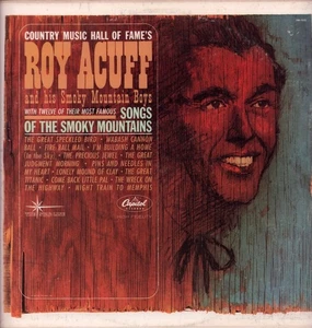 Roy Acuff Best of Songs of the Smoky Mountains LP vinyl USA Capitol 1955 SM1870 - Picture 1 of 3