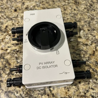 Interruptor de desconexión rápida AIMS Power Solar PV DC 1000V 64 amperios Foto 1 de 4