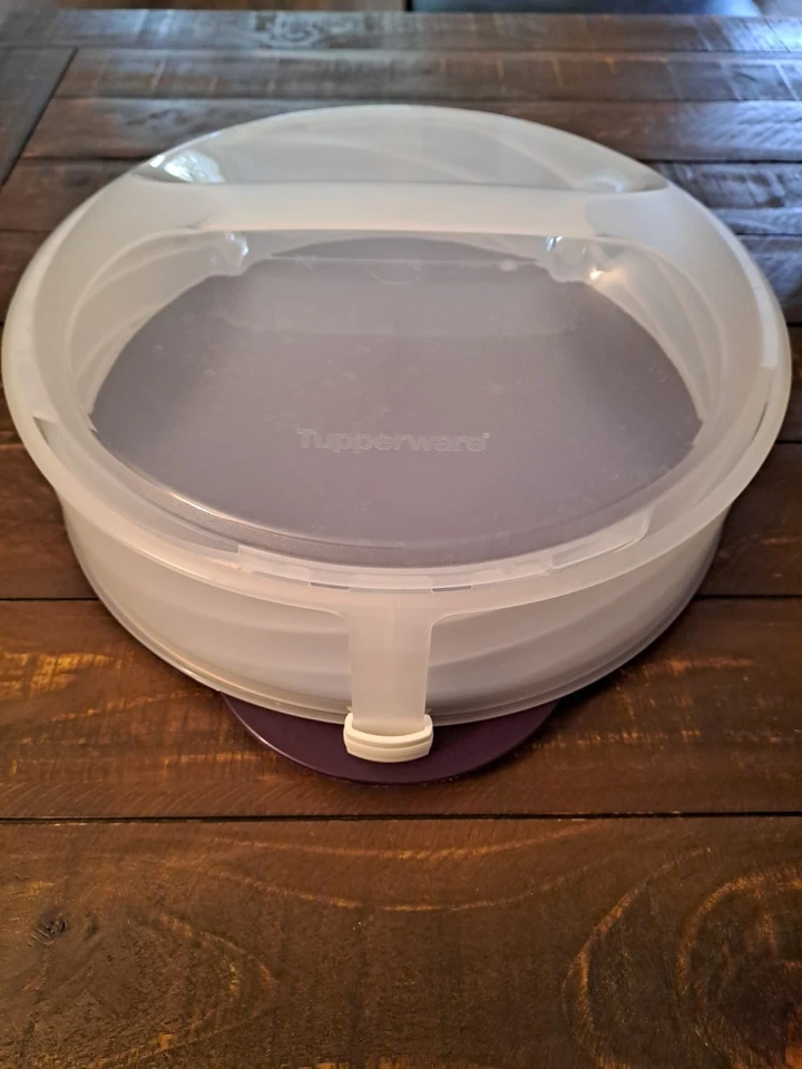 Tupperware Tortentwist + Hochstapler lila - Bild 1 von 4