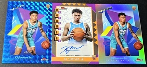 2024-25 Topps Finest Auto KJ Simpson Refractor Blue /50 Rookie RC - Picture 1 of 2