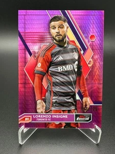 2023 Topps Finest MLS - Lorenzo Insigne #36 Pink Prizm /125 - Toronto FC - Bild 1 von 3