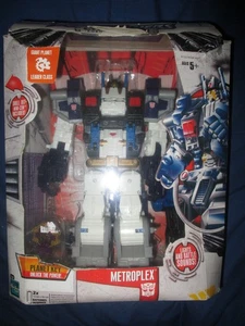 Transformers Cybertron 2005 Leader Class Metroplex 100% COMPLETE with Box!  - Picture 1 of 5