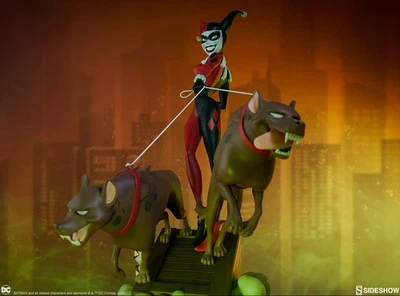 Estatua Harley Quinn Sideshow DC Comics xx/500 Batman: serie animada Foto 1 de 4