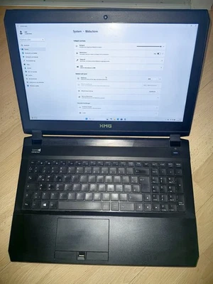 XMG P505 , 15,6 Zoll, i7  2,66 GHz, 16 GB RAM, 256 GB SSD, 4 GB VRAM, WIN 11 Pro - Bild 1 von 4