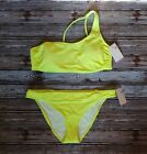 NWT Swimsuit Bikini 2ps Set Hot Yellow Size XLarge