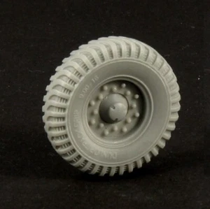 RE35-341, ruedas de carretera para ""nutria"" de aire acondicionado (Dunlop), PANZER ART, 1:35 - Imagen 1 de 2