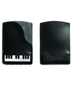 Grand Piano Italian Leather Credit Card Case - Picture 1 of 1