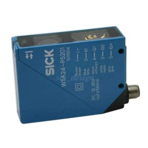 Sensor de distancia SICK 350 mm 4/20 mA PNP M12 enchufe 1011504 WTA24-P5201 - Imagen 1 de 9