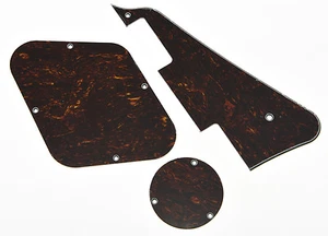 Red Tortoise LP Pickguard & Back Plate Switch Cavity Covers for Gibson Les Paul - Picture 1 of 2