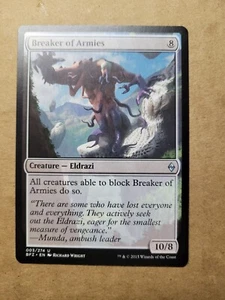MTG Magic Breaker of Armies (3/274) Battle for Zendikar LP Eldrazi BULK DISCOUNT - Picture 1 of 2