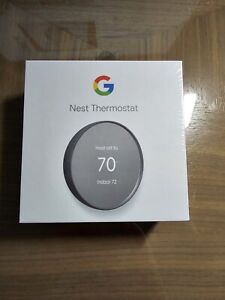 CERTIFIED Google Nest 3rd Generation Learning Thermostat w/Charcoal base