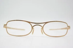 Brille IC! Berlin shannon S Gold Oval Brillengestell eyeglasses - Picture 1 of 6