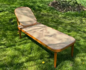 J. & J. Kohn Daybed / Liege - Wiener Geflecht - komplett restauriert - Bild 1 von 17