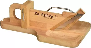 So Apero Bron Coucke 1 Pack, Sausage & Chorizo Guillotine Slicer, Beige - Picture 1 of 5